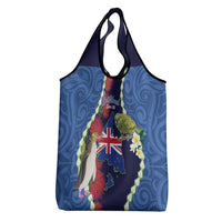 Southland Anniversary Day Grocery Bag Murihiku 1861 Maori Bird Mix Pohutukawa