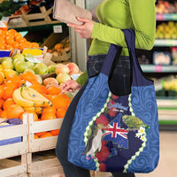 Southland Anniversary Day Grocery Bag Murihiku 1861 Maori Bird Mix Pohutukawa