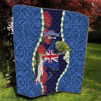 Southland Anniversary Day Quilt Murihiku 1861 Maori Bird Mix Pohutukawa