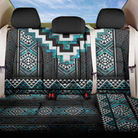 Paua Shell Taniko Pattern Aotearoa Back Car Seat Cover Niho Taniwha Mix Poutama