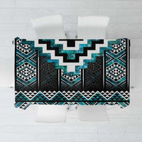 Paua Shell Taniko Pattern Aotearoa Tablecloth Niho Taniwha Mix Poutama