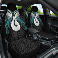 Aotearoa Korowai Motif Car Seat Cover Hei Matau Poutama Maori Pattern