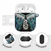 Aotearoa Korowai Motif AirPods Case Hei Manaia Poutama Maori Pattern LT14 - Polynesian Pride