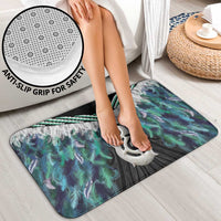 Aotearoa Korowai Motif Bathroom Set Hei Manaia Poutama Maori Pattern - Polynesian Pride