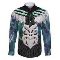 Aotearoa Korowai Motif Family Matching Short Sleeve Bodycon Dress and Hawaiian Shirt Maori Wheku Poutama