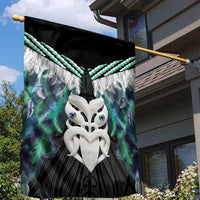 Aotearoa Korowai Motif Garden Flag Maori Wheku Poutama