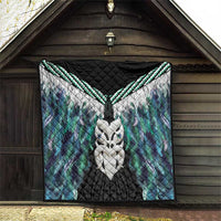 Aotearoa Korowai Motif Quilt Maori Wheku Poutama