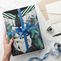 Aotearoa Korowai Motif Wrapping Paper Maori Wheku Poutama - Polynesian Pride