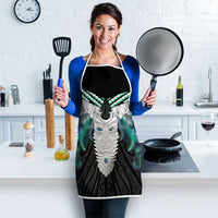Aotearoa Korowai Motif Apron Maori Tane Poutama - Polynesian Pride