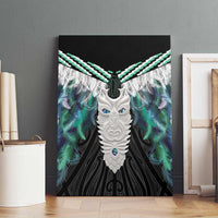 Aotearoa Korowai Motif Canvas Wall Art Maori Tane Poutama