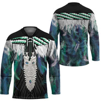 Aotearoa Korowai Motif Hockey Jersey Maori Tane Poutama LT14 - Polynesian Pride