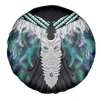 Aotearoa Korowai Motif Spare Tire Cover Maori Tane Poutama