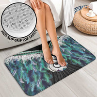 Aotearoa Korowai Motif Bathroom Set Maori Koru Poutama - Polynesian Pride