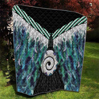 Aotearoa Korowai Motif Quilt Maori Koru Poutama