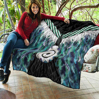 Aotearoa Korowai Motif Quilt Maori Koru Poutama