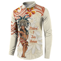 Heiva i Tahiti Button Sweatshirt Ori Tahitian Dance Tiare Maori LT14 - Polynesian Pride