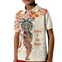 Heiva i Tahiti Kid Polo Shirt Ori Tahitian Dance Tiare Maori
