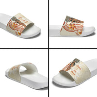 Heiva i Tahiti Slide Sandals Ori Tahitian Dance Tiare Maori