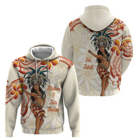 Heiva i Tahiti Zip Hoodie Ori Tahitian Dance Tiare Maori