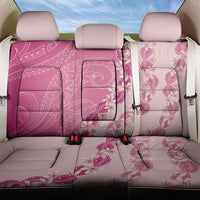 Heiva i Tahiti Back Car Seat Cover Tahitian Tiare Maori Cowrie Lei Pink LT14 One Size Pink - Polynesian Pride