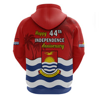 Polynesian Pride Kiribati Independence Day Hoodie Happy 44th Anniversary Flag Style LT14 - Polynesian Pride