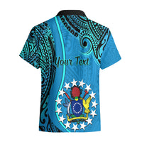Personalised 13 March Penrhyn Island Gospel Day Hawaiian Shirt Cook Islands Tribal Pattern LT14 - Polynesian Pride
