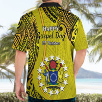 27 October Aitutaki Island Gospel Day Hawaiian Shirt Cook Islands Tribal Pattern LT14 - Polynesian Pride