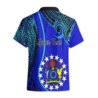 Personalised 8 December Pukapuka Island Gospel Day Hawaiian Shirt Cook Islands Tribal Pattern LT14 - Polynesian Pride