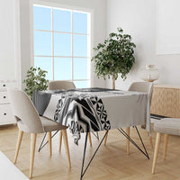 New Zealand And Fiji Tapa Rugby Tablecloth Haka Dance Mix Cibi Dance Together