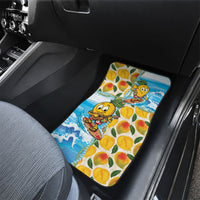 Aloha Hawaii Summer Car Mats Hawaiian Lei Surfing Mango Palaka Motifs LT14 - Polynesian Pride