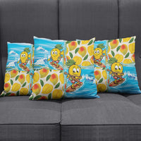 Aloha Hawaii Summer Pillow Cover Hawaiian Lei Surfing Mango Palaka Motifs LT14 - Polynesian Pride