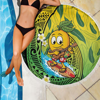 Hawaii Surfing Mango Beach Blanket Manako Polynesian Fish Hook LT14 - Polynesian Pride