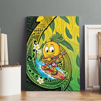 Hawaii Surfing Mango Canvas Wall Art Manako Polynesian Fish Hook
