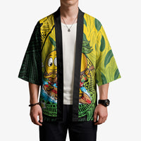 Hawaii Surfing Mango Kimono Manako Polynesian Fish Hook LT14 - Polynesian Pride