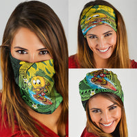 Hawaii Surfing Mango Neck Gaiter Manako Polynesian Fish Hook LT14 - Polynesian Pride