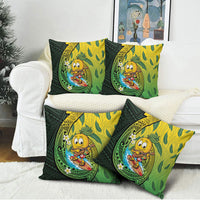 Hawaii Surfing Mango Pillow Cover Manako Polynesian Fish Hook LT14 - Polynesian Pride