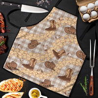 Khaki Palaka Hawaii Cowboy Apron Puakenikeni Lei Paniolo Papale Seamless Vibes LT14 Khaki - Polynesian Pride