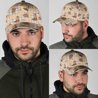 Khaki Palaka Hawaii Cowboy Classic Cap Puakenikeni Lei Paniolo Papale Seamless Vibes - Polynesian Pride