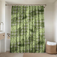 Lime Palaka Hawaii Cowboy Bathroom Set Puakenikeni Lei Paniolo Papale Seamless Vibes - Polynesian Pride