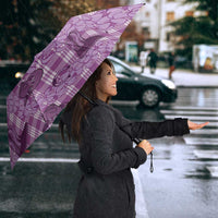 Purple Palaka Hawaii Cowboy Umbrella Puakenikeni Lei Paniolo Papale Seamless Vibes LT14 - Polynesian Pride