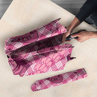 Pink Palaka Hawaii Cowboy Umbrella Puakenikeni Lei Paniolo Papale Seamless Vibes LT14 - Polynesian Pride
