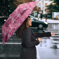 Pink Palaka Hawaii Cowboy Umbrella Puakenikeni Lei Paniolo Papale Seamless Vibes LT14 - Polynesian Pride