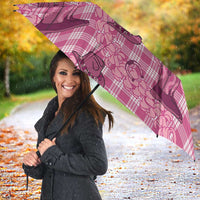 Pink Palaka Hawaii Cowboy Umbrella Puakenikeni Lei Paniolo Papale Seamless Vibes LT14 - Polynesian Pride