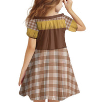 Aloha Hawaii Cowboy Custome Family Matching Mermaid Dress and Hawaiian Shirt Puakenikeni Lei Palaka Tassel Style - Polynesian Pride