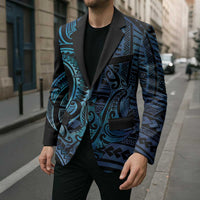 New Zealand Hammerhead Shark Blazer Maori Haehae Mangopare Galaxy - Polynesian Pride