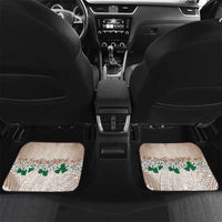 Cook Islands Tiare Maori With Conch Shell Car Mats 2025 Pasifika Polynesian Tattoo