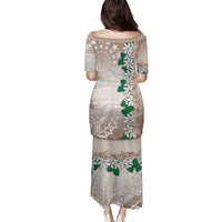 Cook Islands Tiare Maori With Conch Shell Family Matching Puletasi and Hawaiian Shirt 2025 Pasifika Polynesian Tattoo