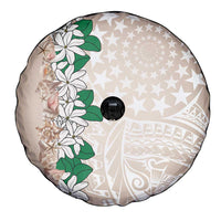 Cook Islands Tiare Maori With Conch Shell Spare Tire Cover 2025 Pasifika Polynesian Tattoo