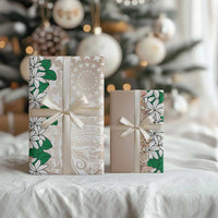 Cook Islands Tiare Maori With Conch Shell Wrapping Paper 2025 Pasifika Polynesian Tattoo - Polynesian Pride