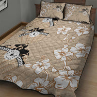 Bula Fiji Iri Buli Quilt Bed Set Woven Fan With Fijian Tapa